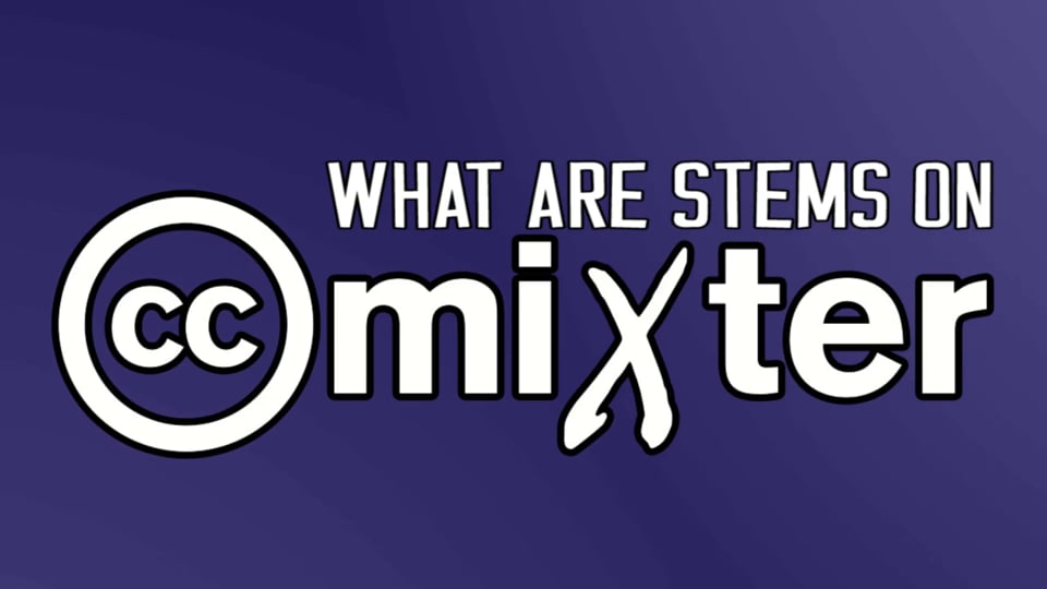 What are Stems on ccMixter.org?