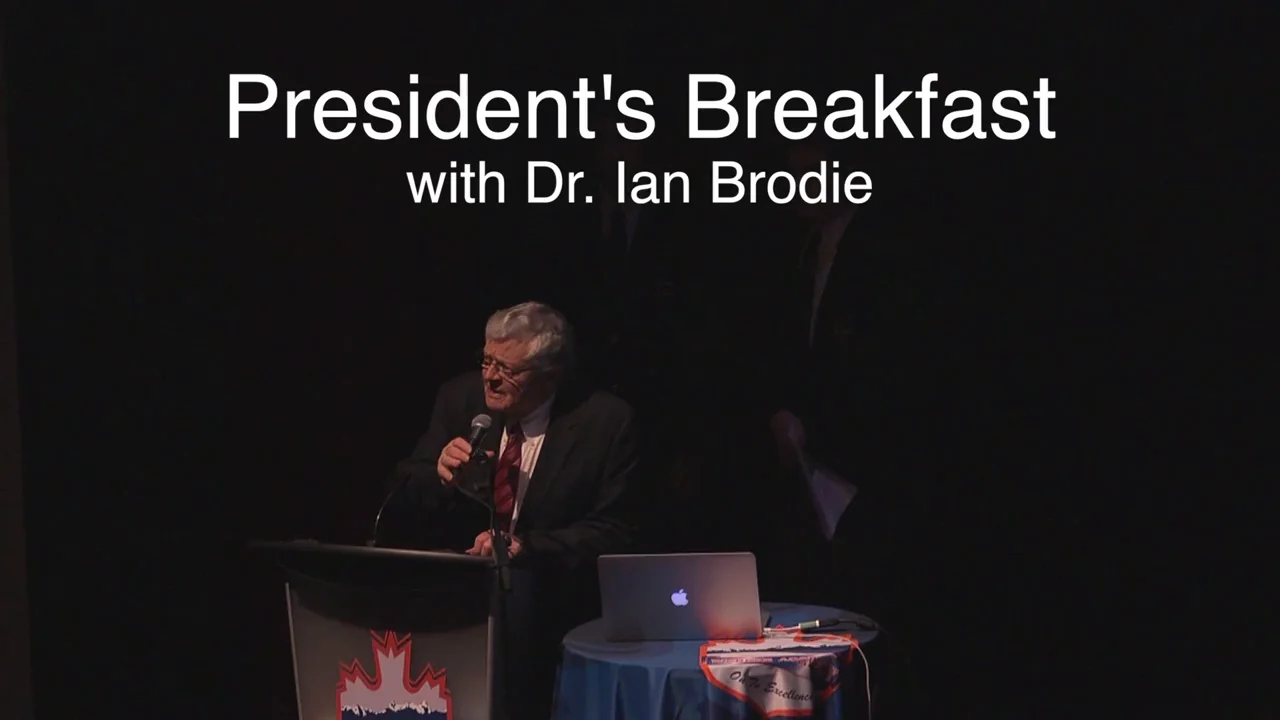 Dr. Ian Brodie - President's Breakfast Club - ATB Speaker Series on Vimeo