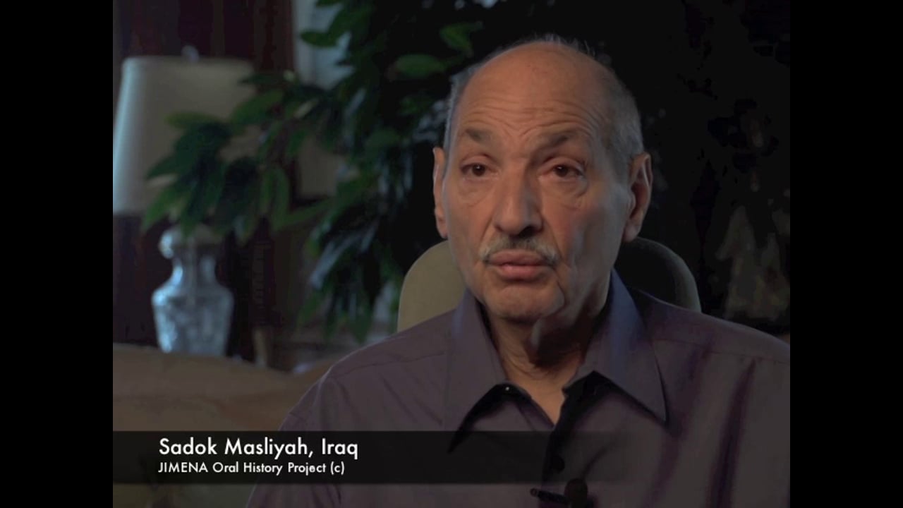 Sadok Masliyah Oral History
