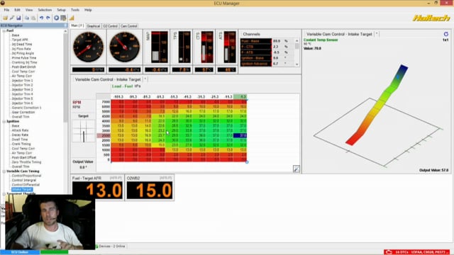 025 | Tuning Continuously Variable Cam Control - Haltech Platinum