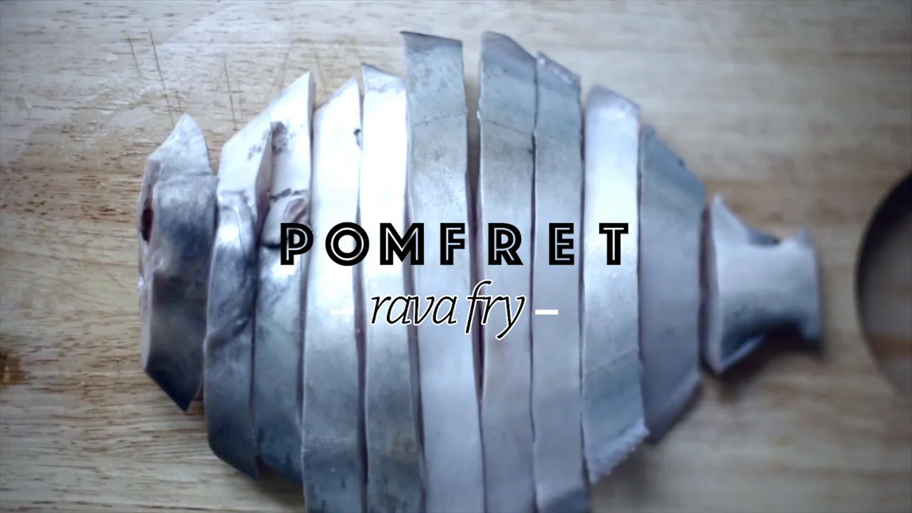 Pomfret Rava Fry