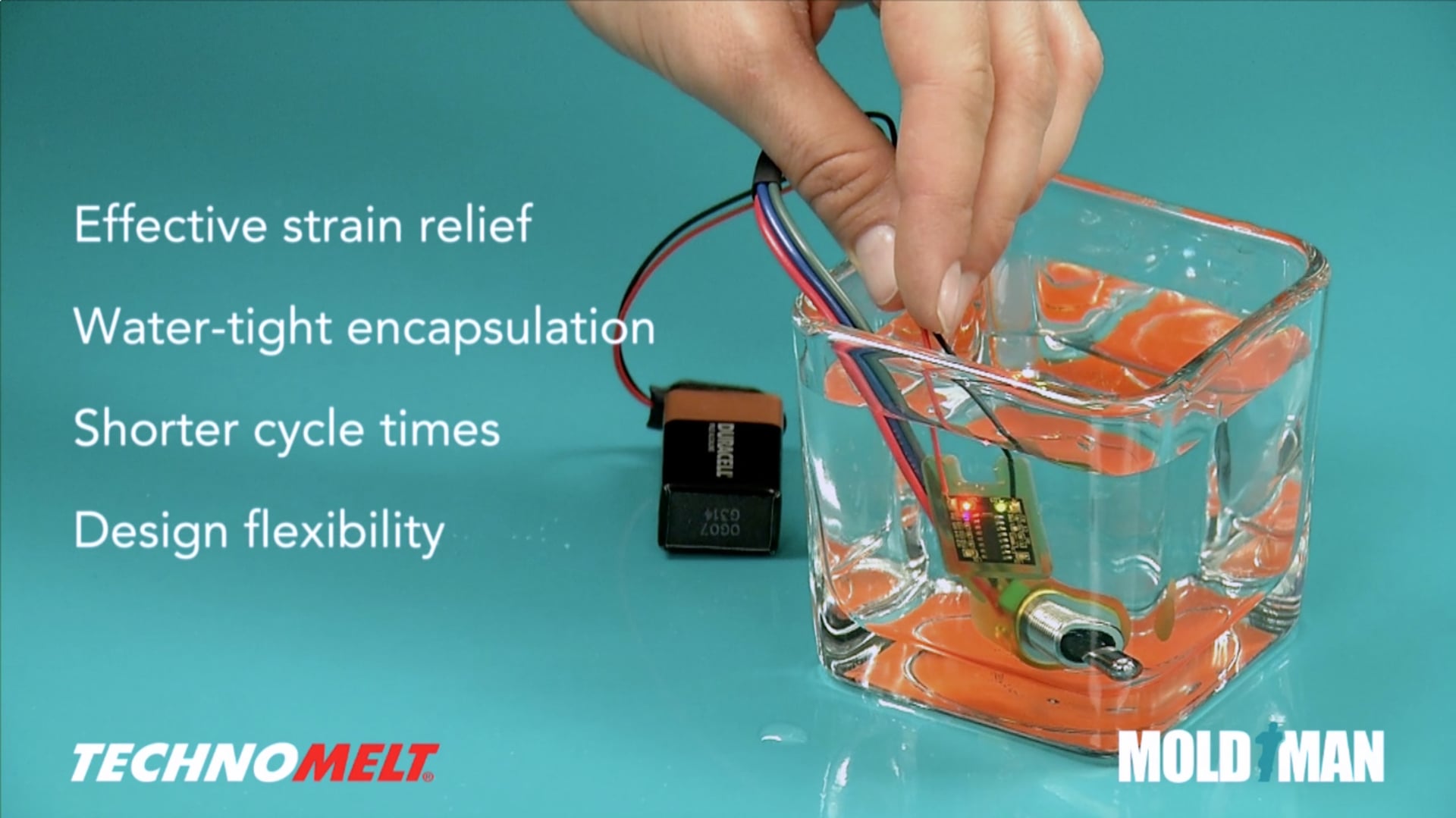 Henkel Moldman Strain Relief : Low Pressure Molding : Henkel TechnoMelt ...