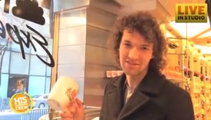 Luke from For King and Country Shops for a Souvenir in NYC