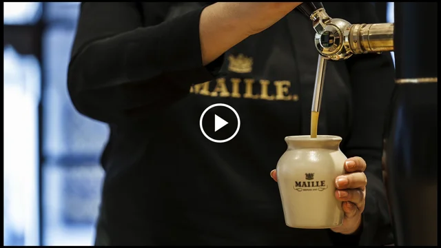 Maille - COFFRET DUO DE MOUTARDES SERVIES À LA POMPE éDITION LIMITéE éTé  2021 2 X 125 G