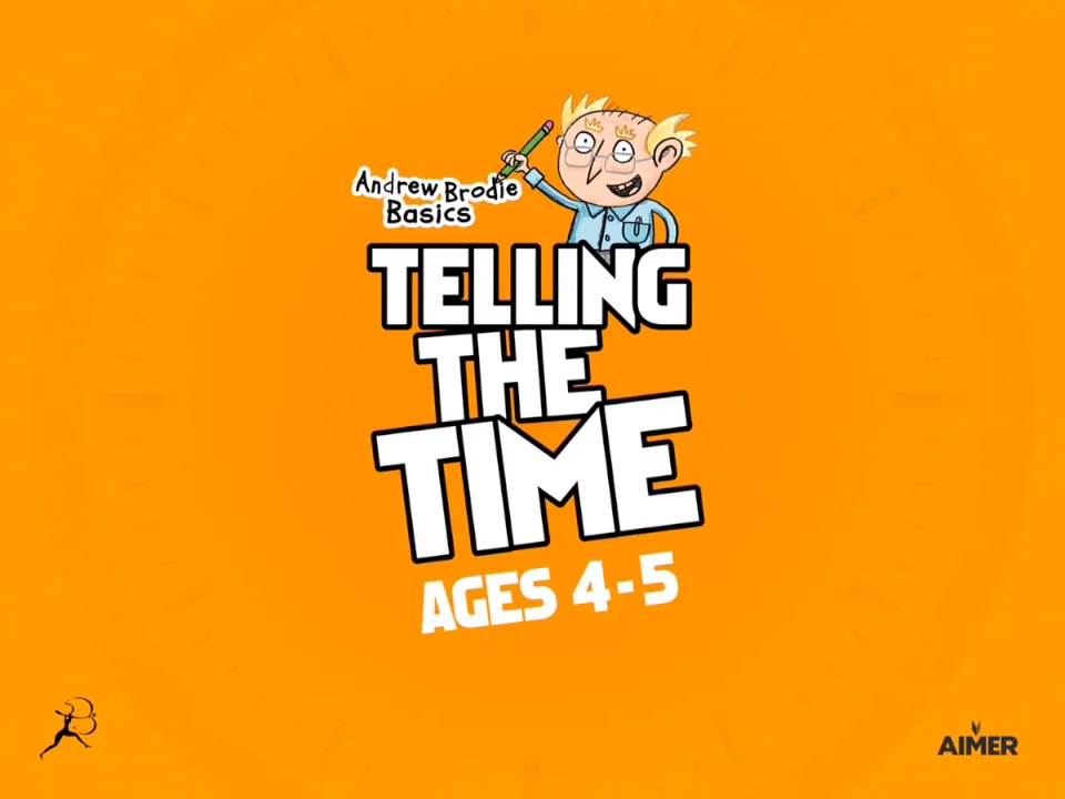 Telling the Time Ages 4 5 Andrew Brodie Basics