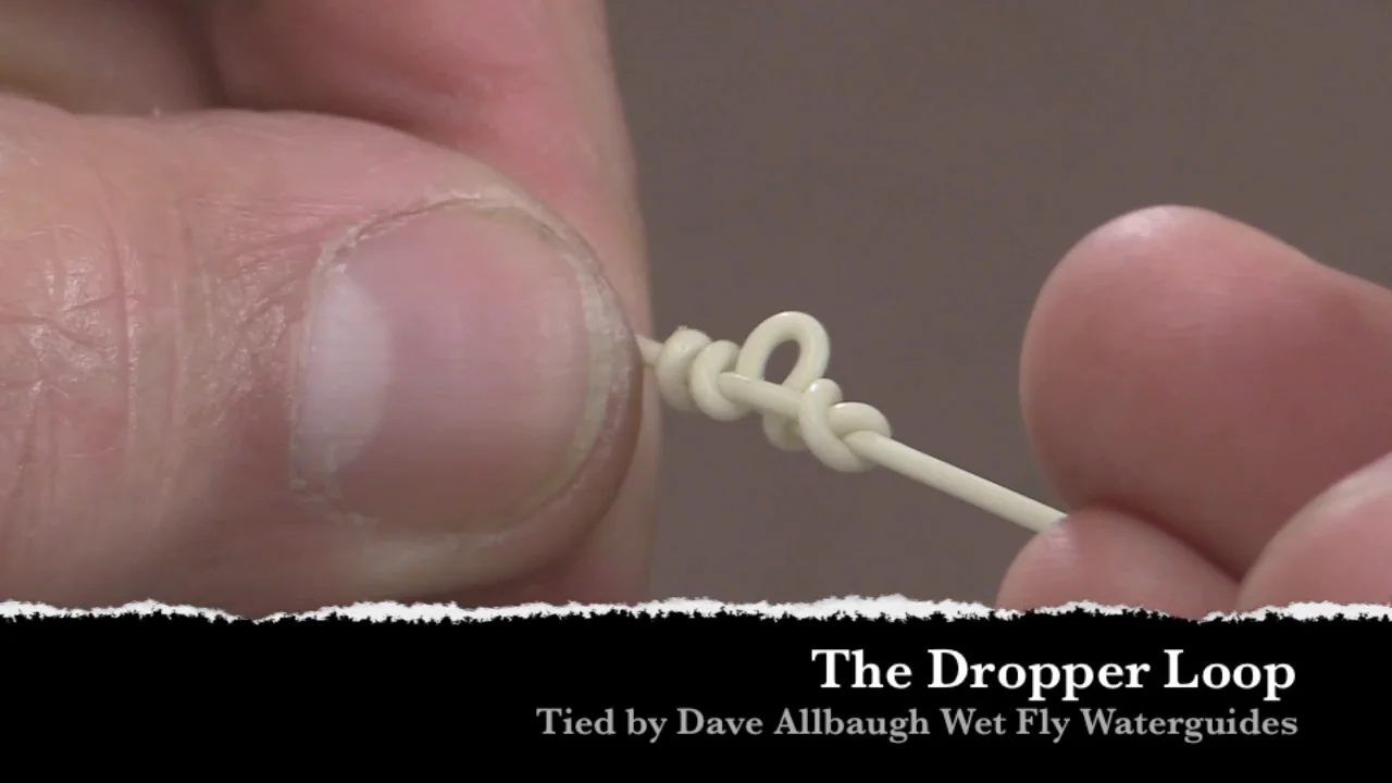 Allbaugh's Dropper Loop Knot on Vimeo