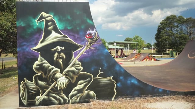 Smythesdale Skate Park in Victoria