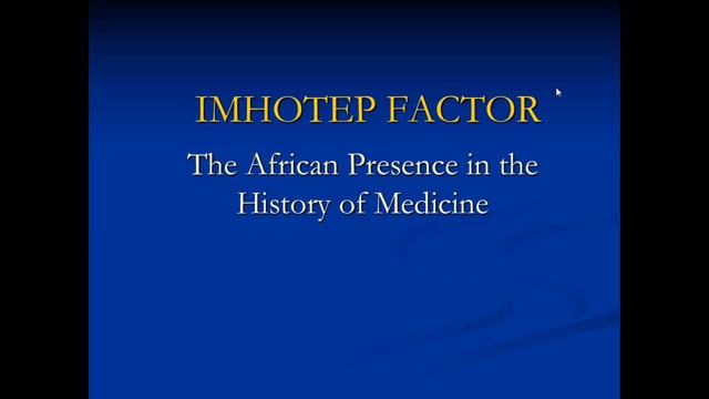 IMHOTEP-THE FATHER OF MEDICINE || THE AFRICAN PRESENCE IN THE HISTORY ...