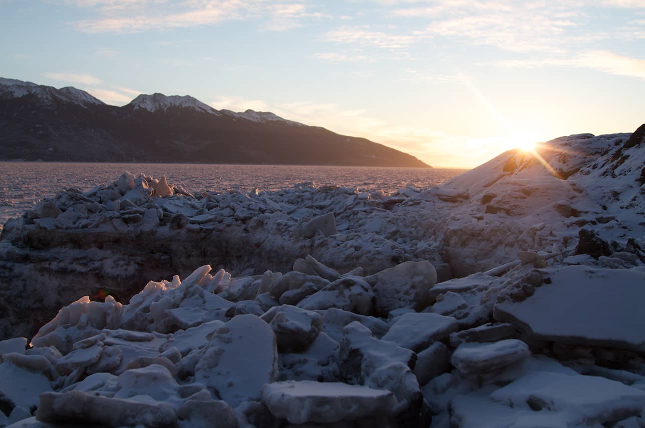 Moving Ice in Cook Inlet on Vimeo