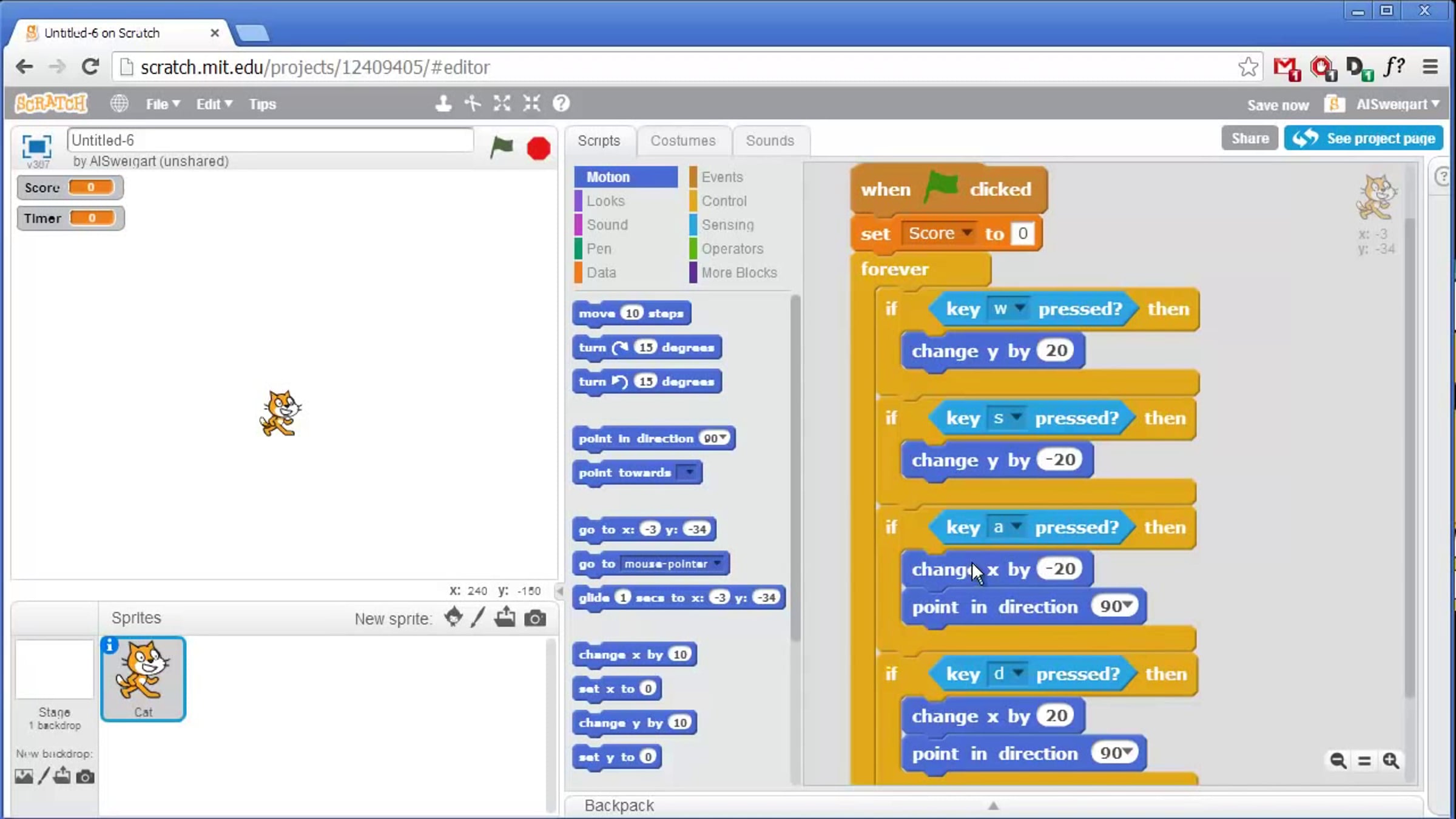 Boomerang - Invent with Scratch 2.0 Screencast | Videos & Movies on Vimeo