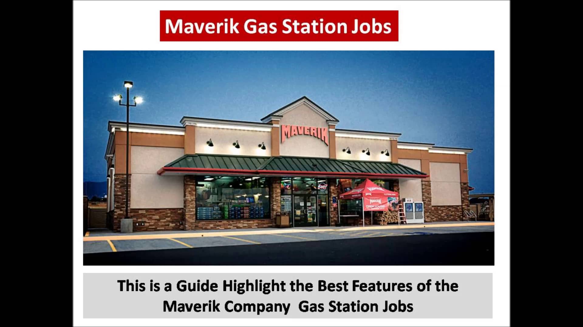 Maverik Gas Station Jobs on Vimeo