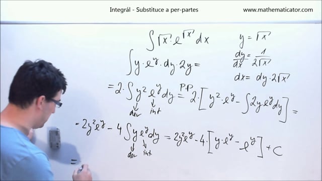 Substituce a per-partes