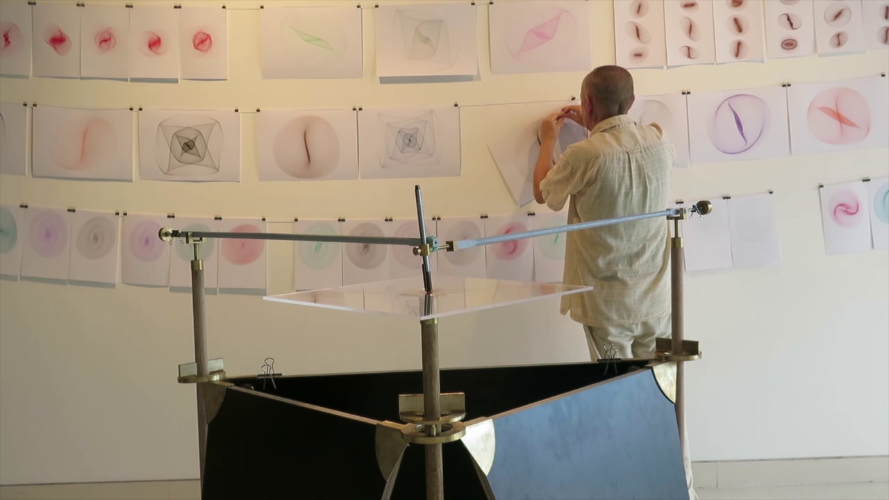 3-pendulum harmonograph | Videos & Movies on Vimeo