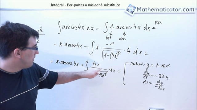 Per-Partes a následná substituce