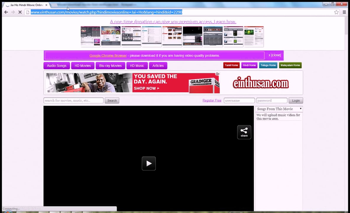 Download movies from on Vimeo