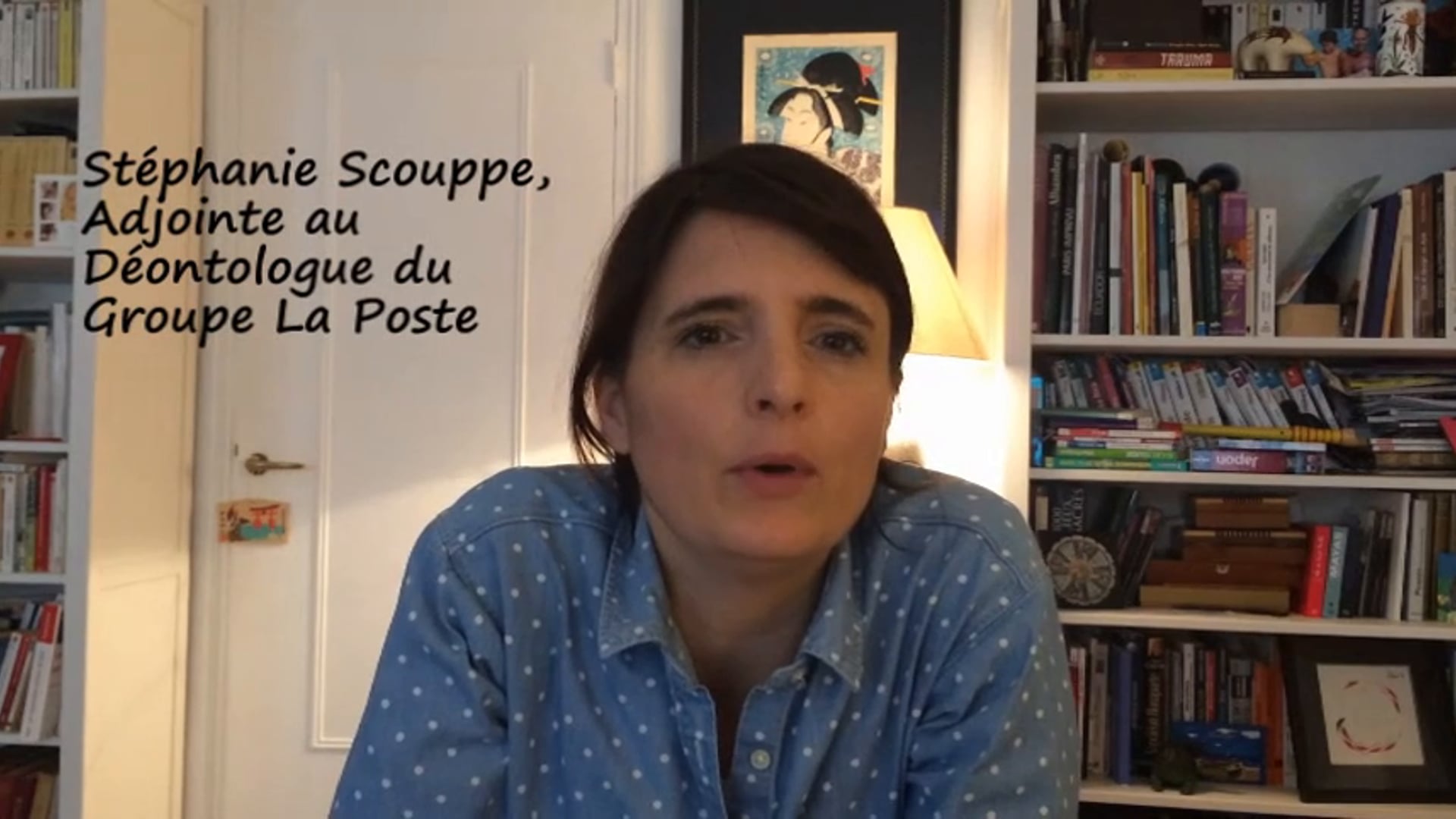 Témoignage S.Scouppe - Groupe La Poste - 2015