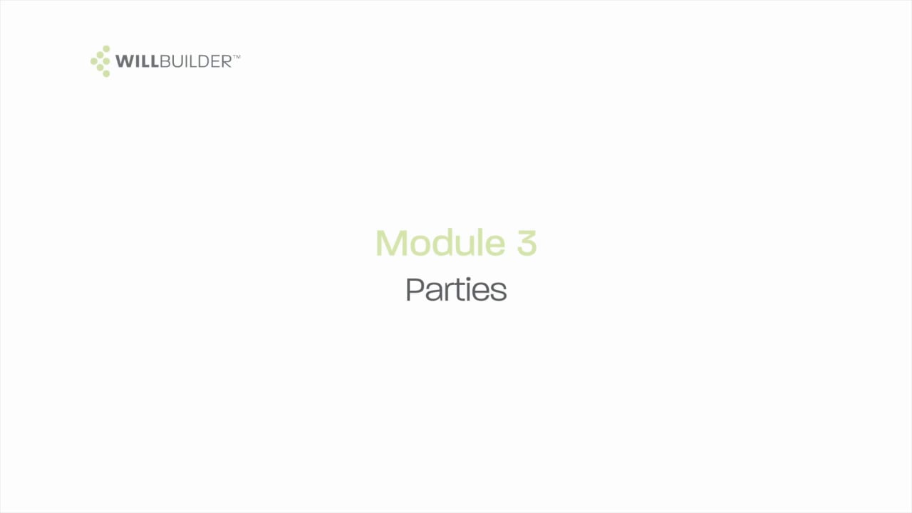 Module 3 – Parties on Vimeo