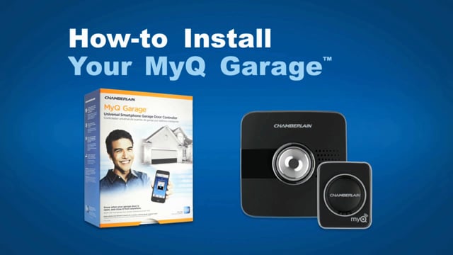 MyQ Garage Install, Chamberlain Group