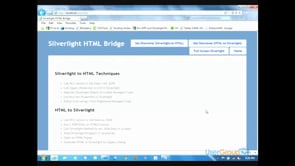 Silverlight HTML Bridge with jQuery and ASP.NET MVC 3 