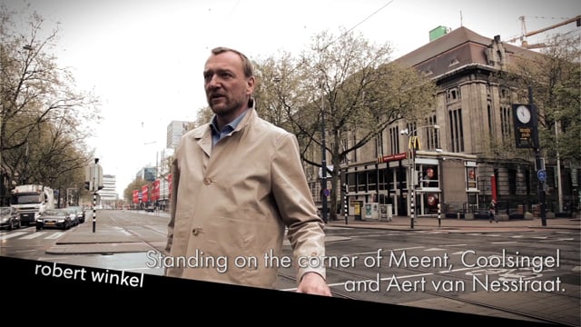 Explanation on the design of the new McDonald's at the Coolsingel, Rotterdam - with English subtitles