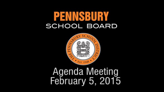 Pennsbury School Board Meeting for February 5, 2015