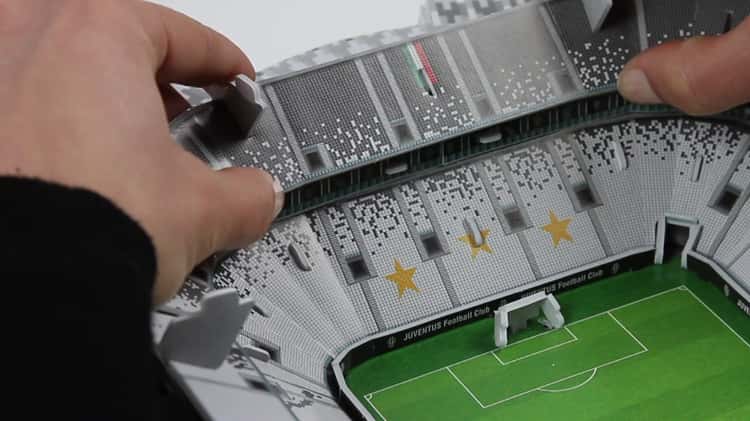 Juventus Stadium 3D Puzzle on Vimeo