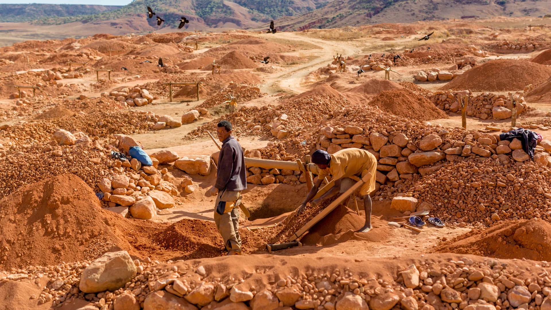Madagascar mining landscape