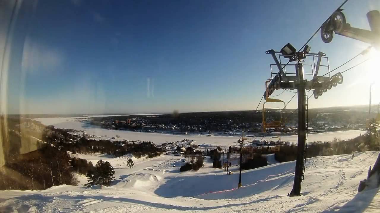 Sunset at Mont Ripley. on Vimeo