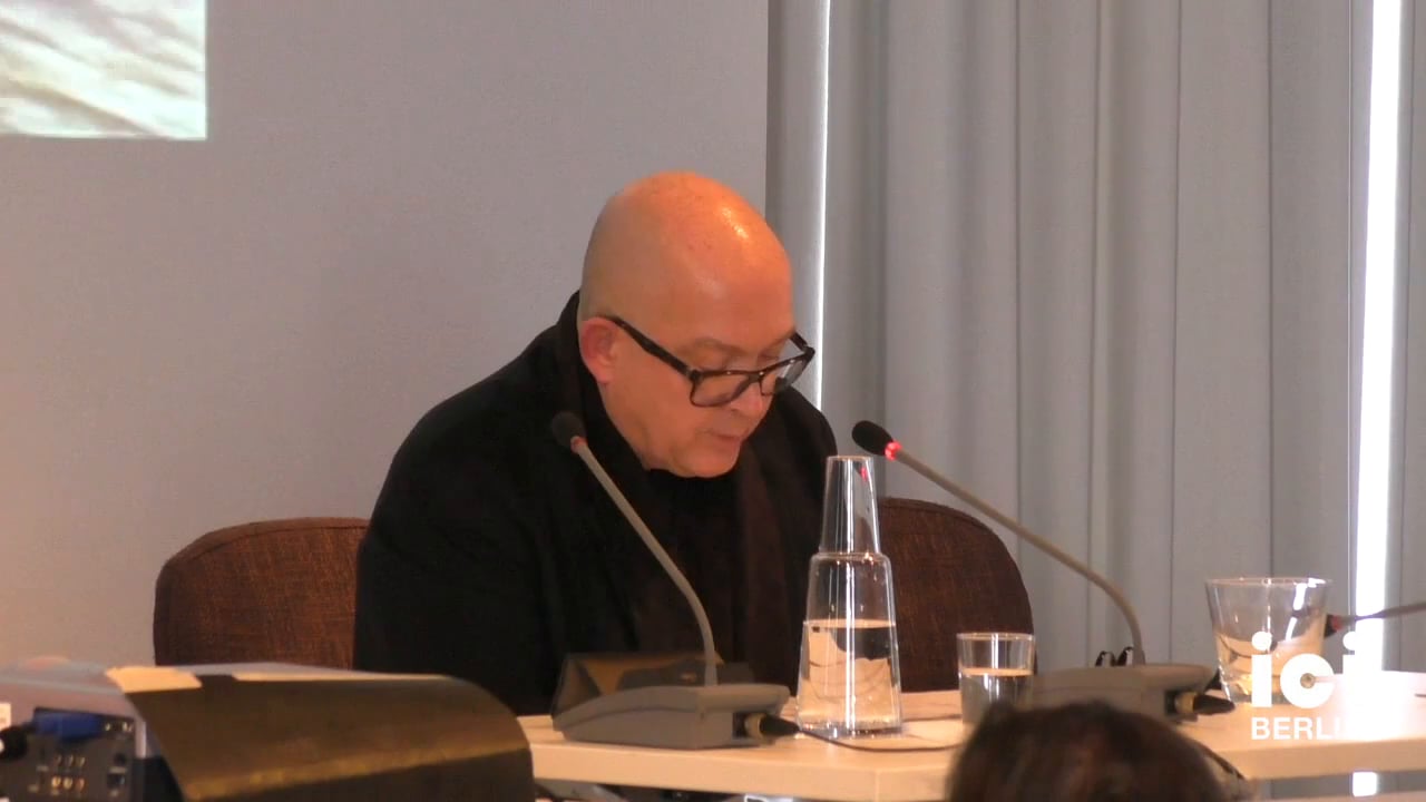 Talk by Laurence Rickels [Part 1, 5]