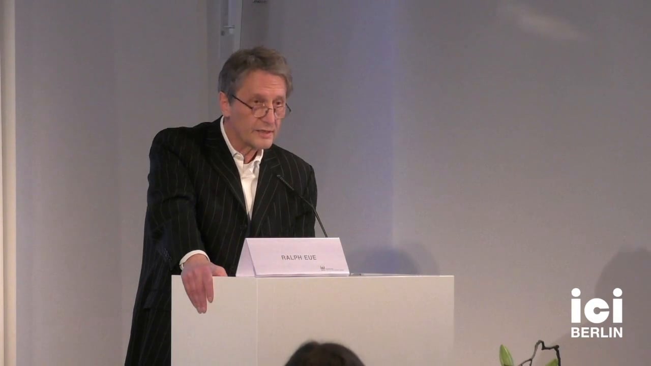 Introduction by Ralph Eue [Part 1, 2]