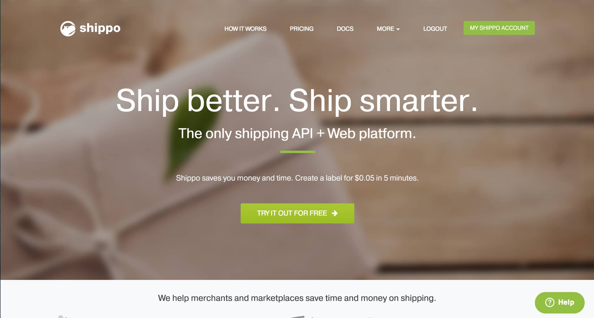 Shippo 101 Create Your First Label on Vimeo