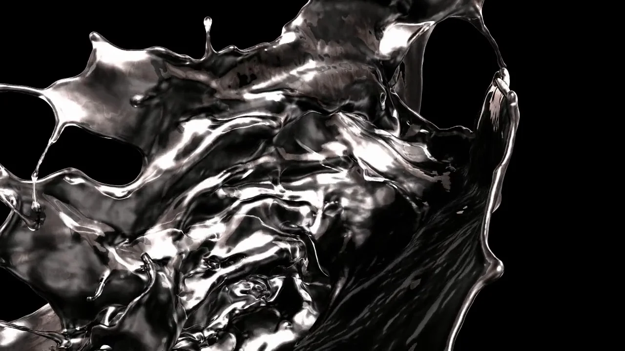 Molten Metal Splashes on Vimeo