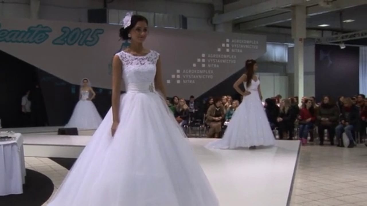 Svadobné dni & Beaute 2015 - Přehlídka svatebních šatů
