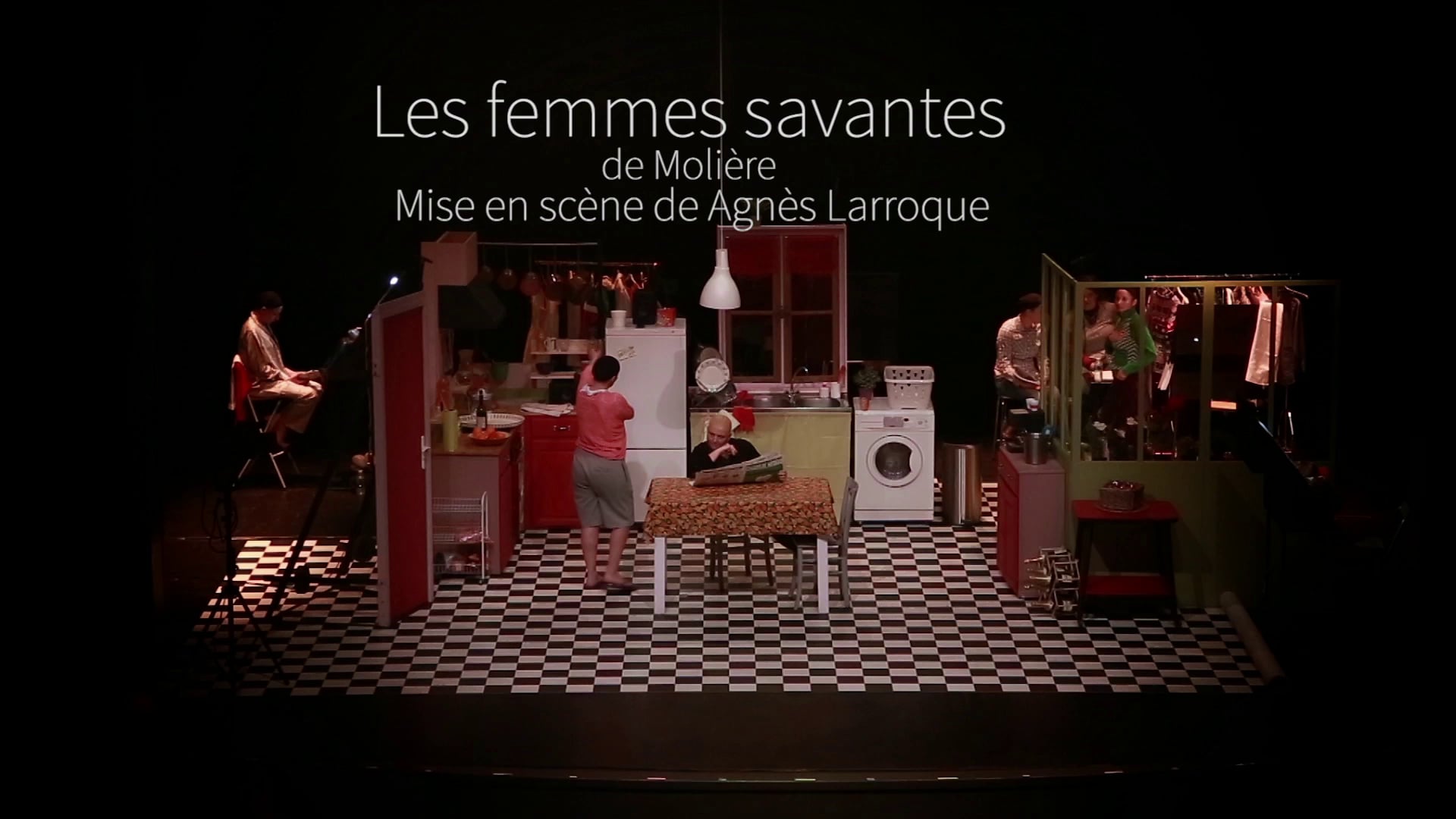 Les femmes savantes par la Compagnie du détour (mise en scène : Agnès Larroque)