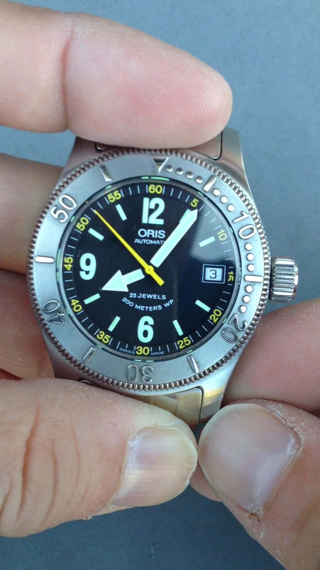 Discontinued ORIS 7502 Big Crown