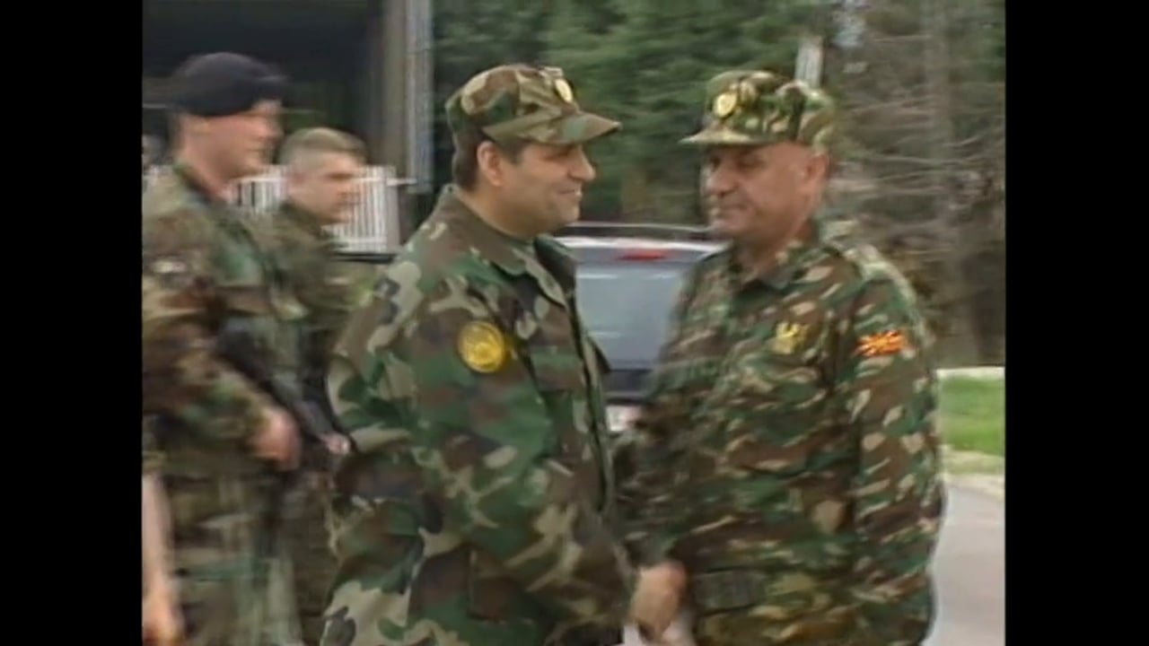 Macedonia July 2001 - The Macedonian President  Speaks Out