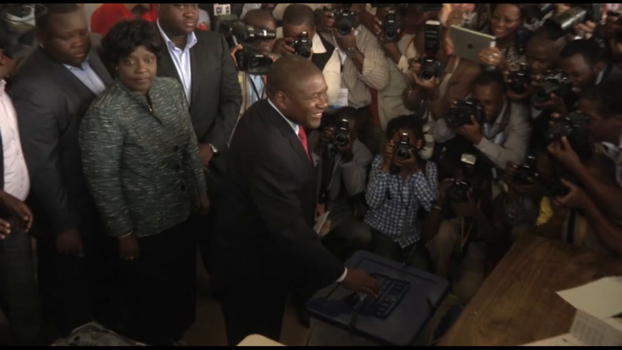 CCTV in Mozambique - Election Day