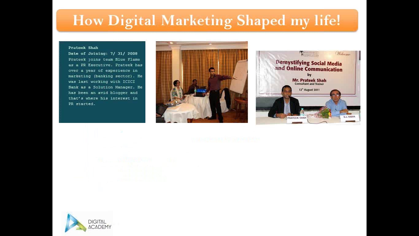 Digital Academy India Digital Marketing Orientation on Vimeo
