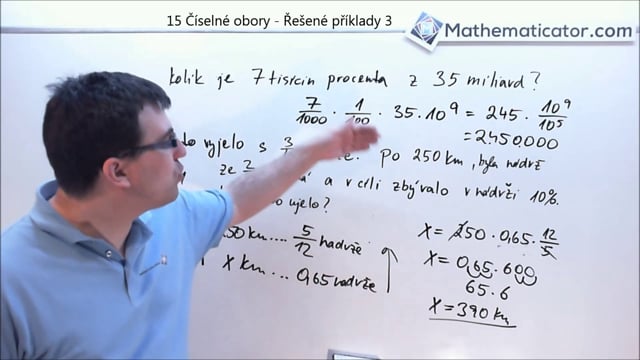 Číselné obory - řešené příklady 3