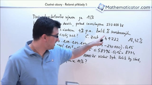 Číselné obory - řešené příklady 5