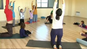 Taller de ioga de l'associació Creixem