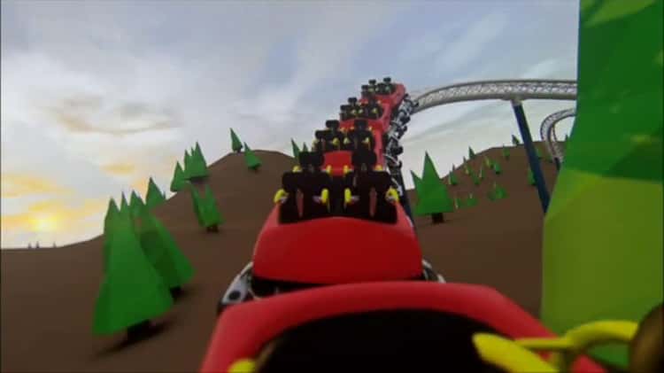 Cinema 4D Roller coaster