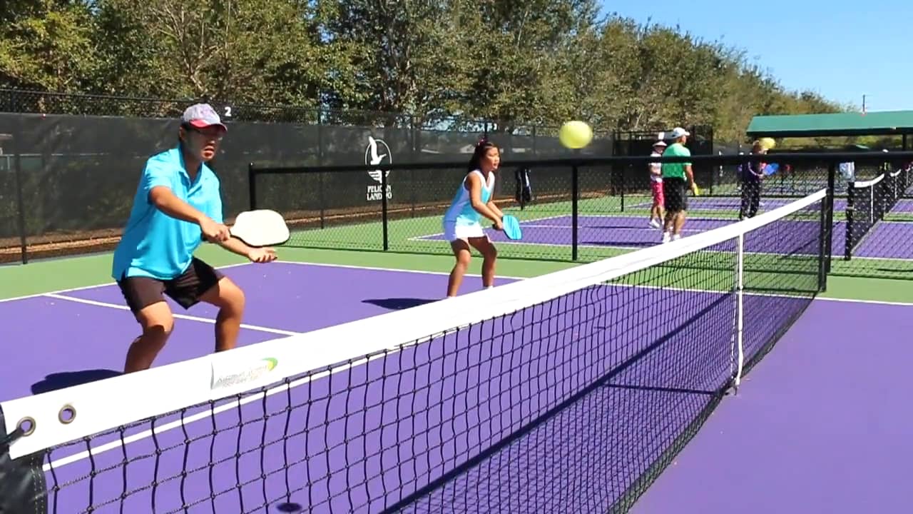 Pickleball A game for all on Vimeo