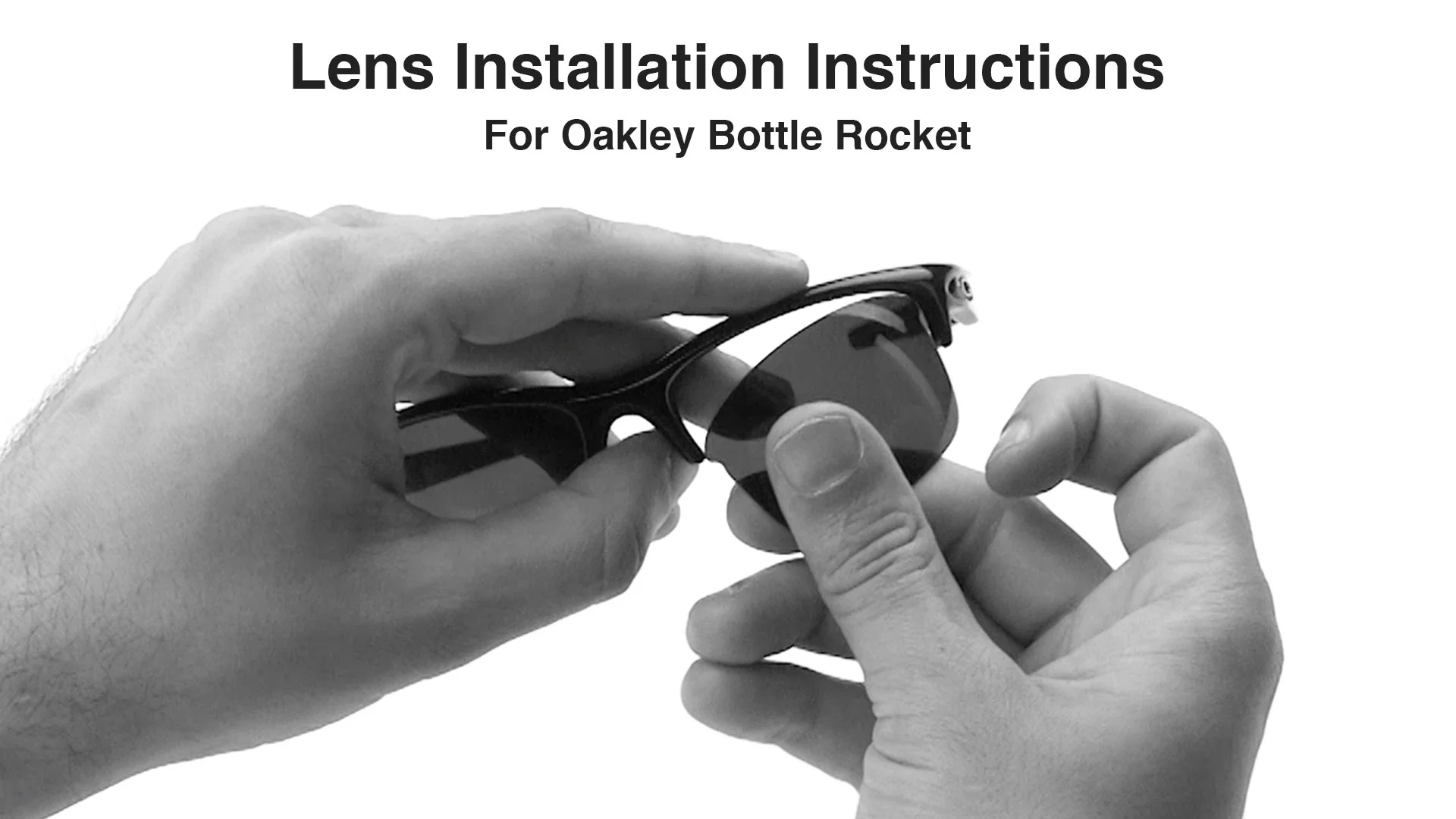 Oakley Bottle Rocket Lens Replacement Installation Instructions Revant Optics