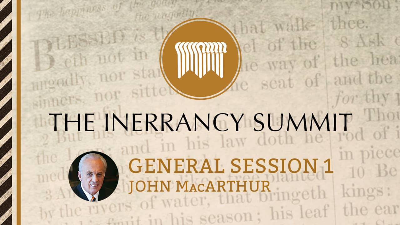 Shepherds' Conference General Session 1 John MacArthur on Vimeo