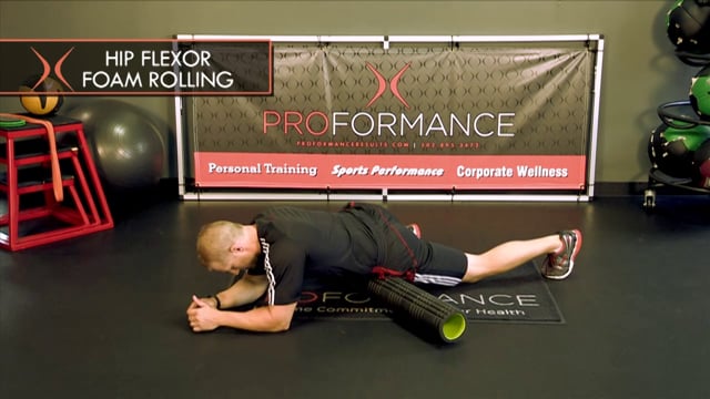 PF Hip Flexor Foam Rolling