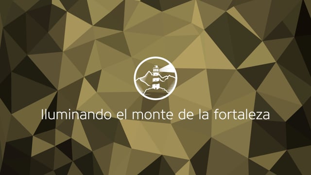 Ilumina el monte de la fortaleza