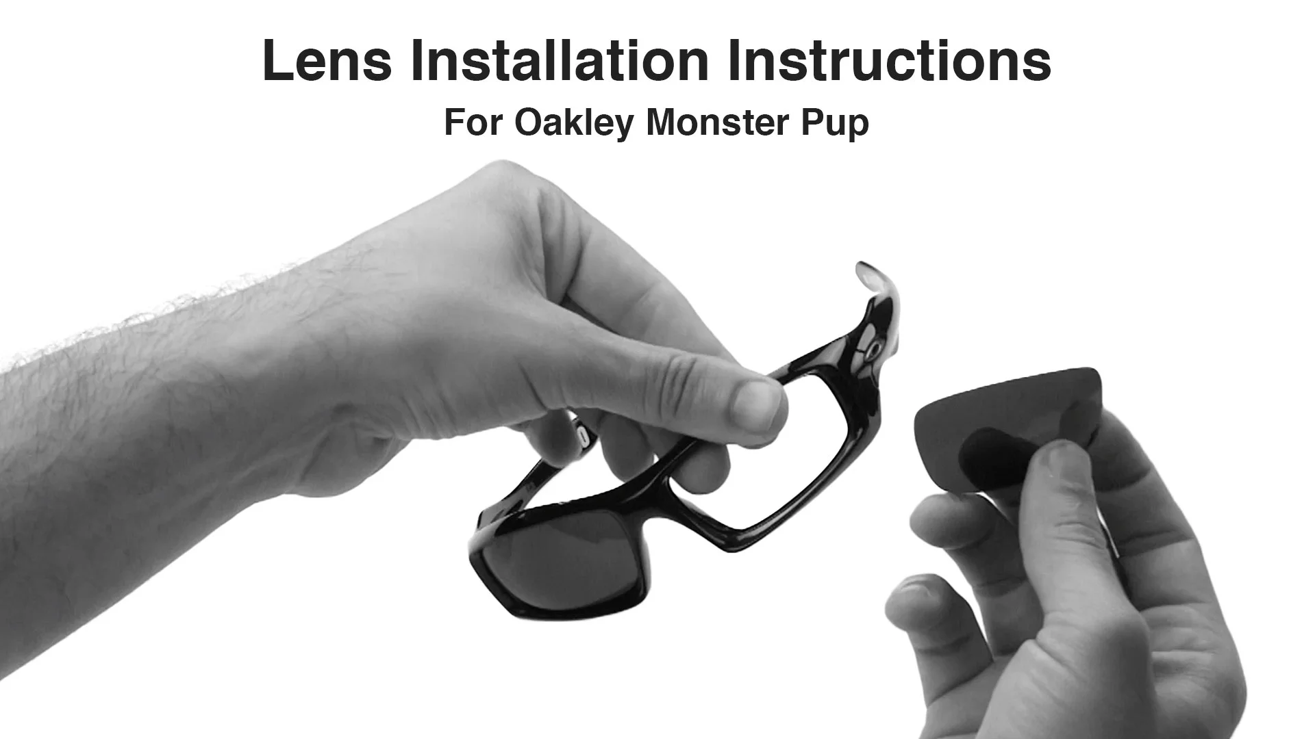 Oakley monster shop pup lenses