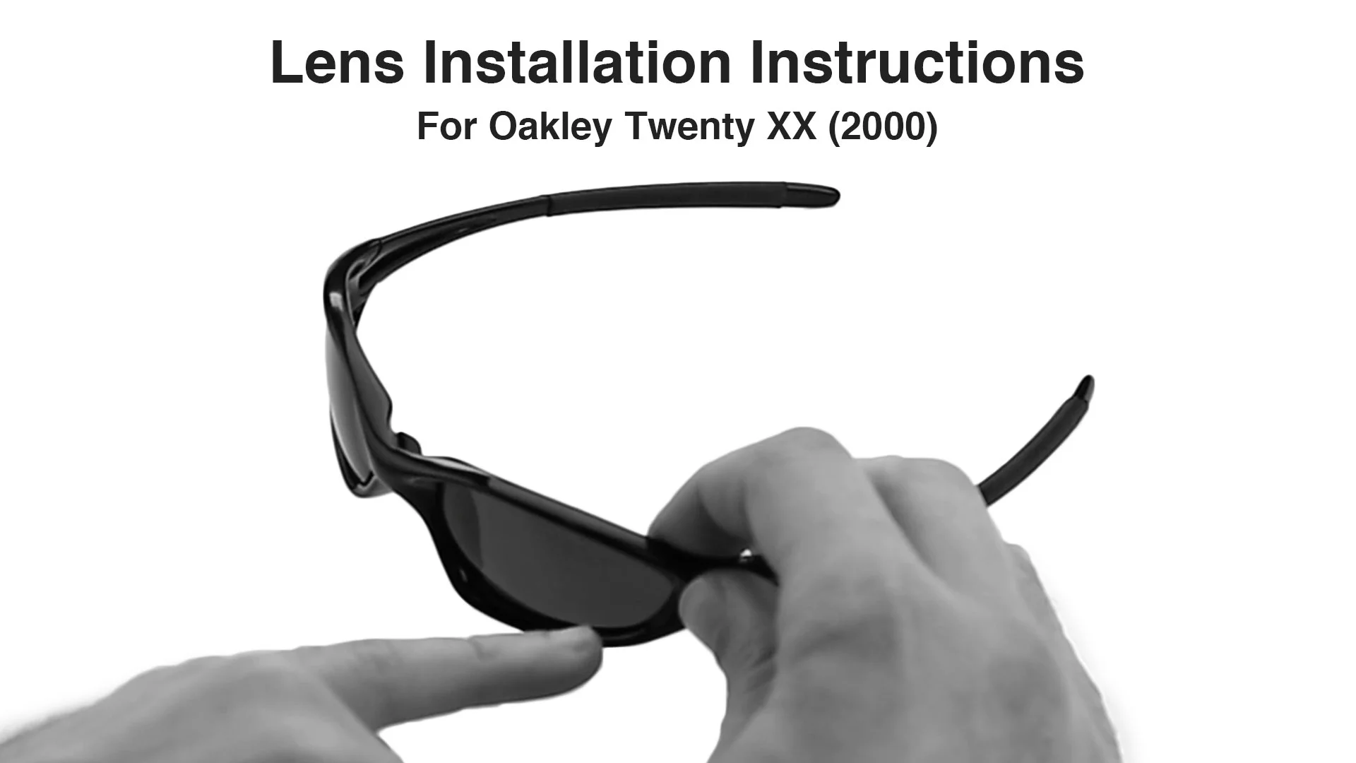 Oakley Twenty XX (2000) Lens Replacement & Installation Instructions //  Revant Optics