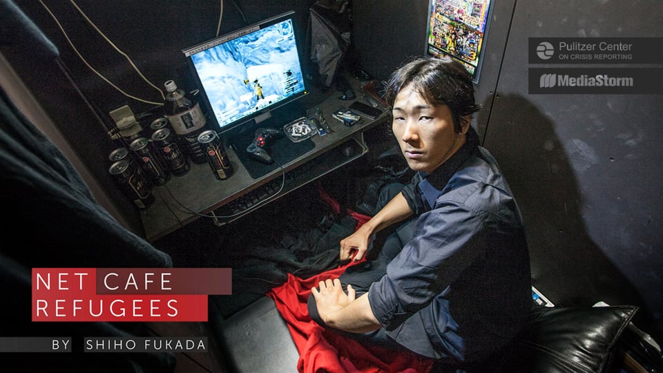 Wegwerparbeiders in Japan: Net Cafe Refugees